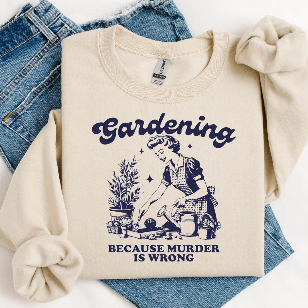 Gardening because...