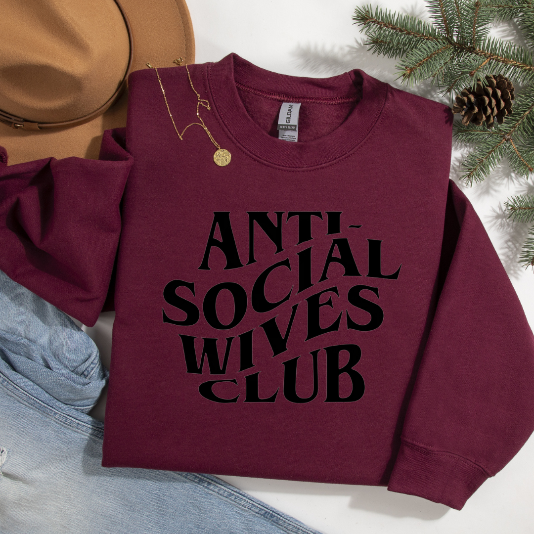 Anti Social Wives Club Crewneck